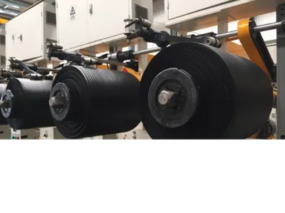 Multi-Station Cap Strip Slitting & Winding Machine — Pinshun Tire Machinery